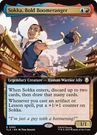 Sokka, Bold Boomeranger (Extended Art), Avatar: The Last Airbender
