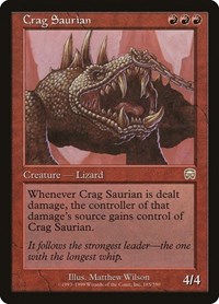 Crag Saurian, Mercadian Masques