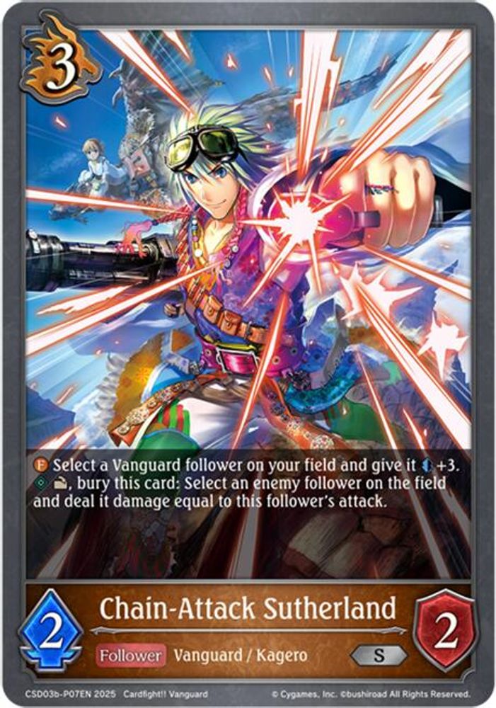 Chain-Attack Sutherland - P07EN (Foil), Standard, front