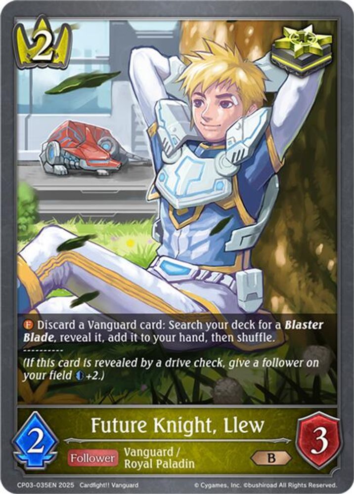 Future Knight, Llew, Standard, front