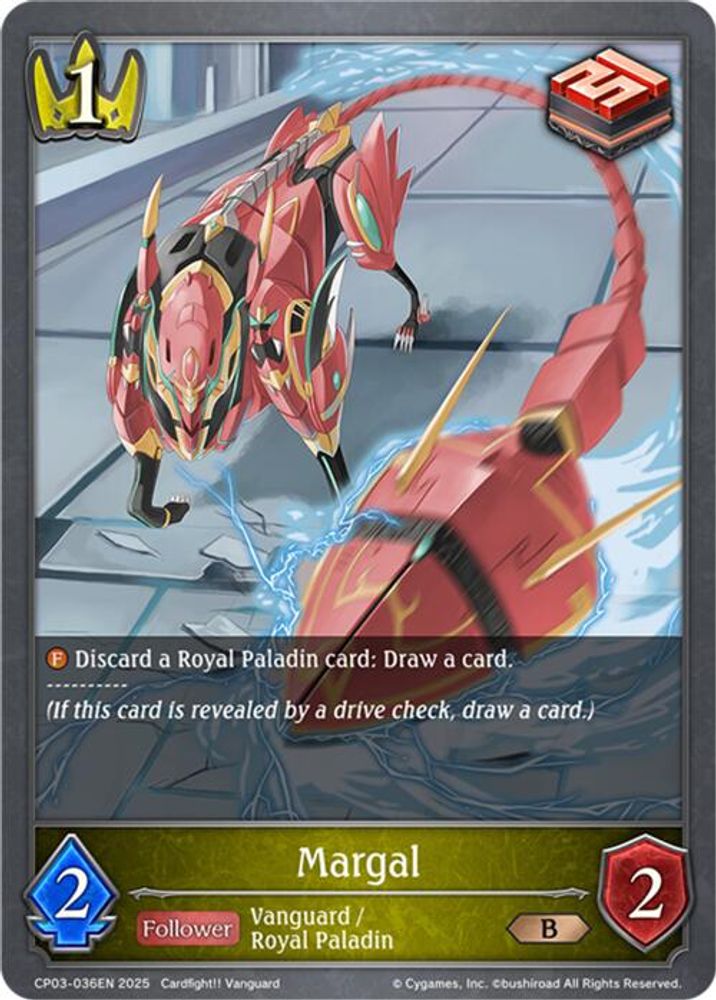 Margal, Standard, front
