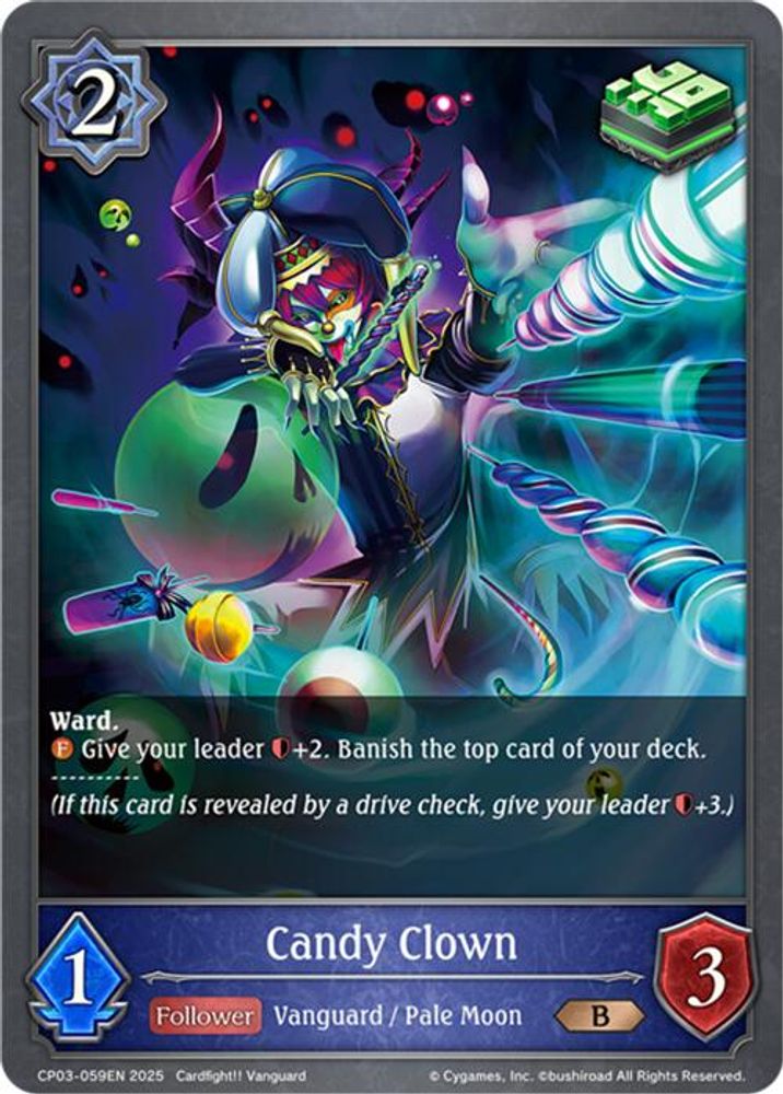 Candy Clown, Standard, front