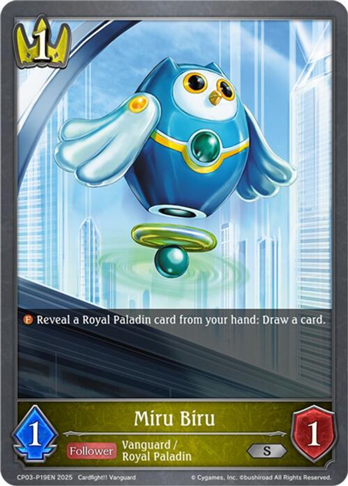 Miru Biru - P19EN (Foil), Standard, front