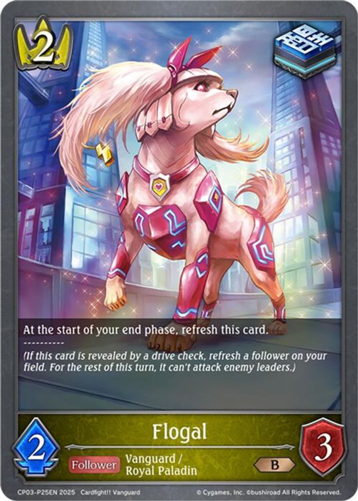 Flogal - P25EN (Foil), Standard, front