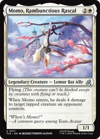 Momo, Rambunctious Rascal (0217), Avatar: The Last Airbender: Eternal-Legal