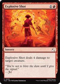 Explosive Shot (0236), Avatar: The Last Airbender: Eternal-Legal