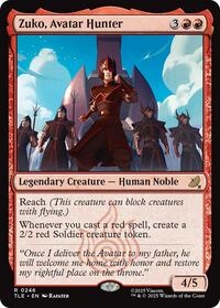 Zuko, Avatar Hunter (0246), Avatar: The Last Airbender: Eternal-Legal
