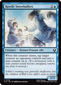 Rowdy Snowballers, Avatar: The Last Airbender