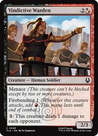 Vindictive Warden, Avatar: The Last Airbender