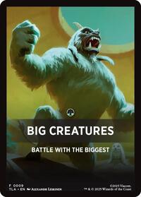 Big Creatures Theme Card, Avatar: The Last Airbender