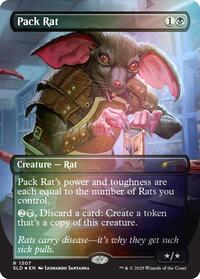 Pack Rat (1307) (Rainbow Foil), Secret Lair Drop Series