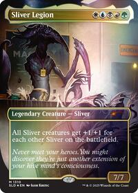 Sliver Legion (1310) (Rainbow Foil), Secret Lair Drop Series