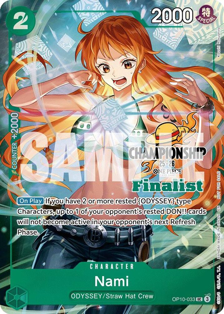 Nami (CS 25-26 Finalist Card Set 1)