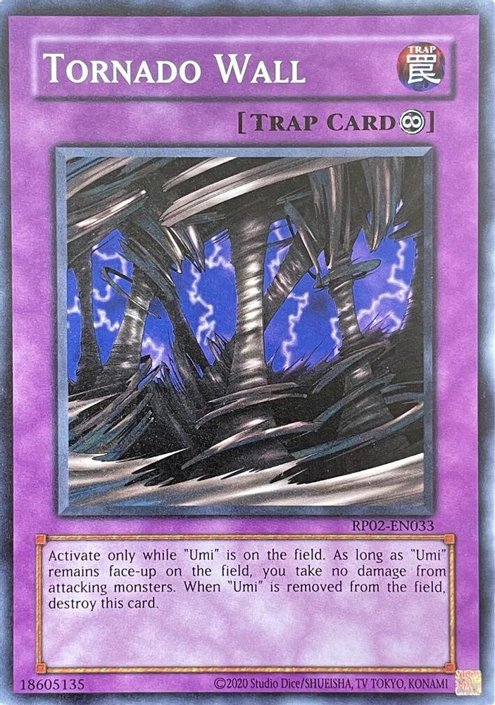 Tornado Wall, Unlimited, front
