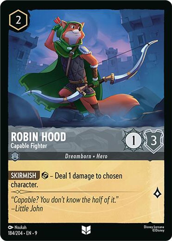 Robin Hood - Capable Fighter