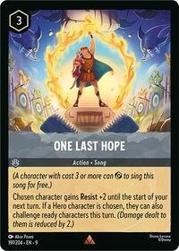 One Last Hope