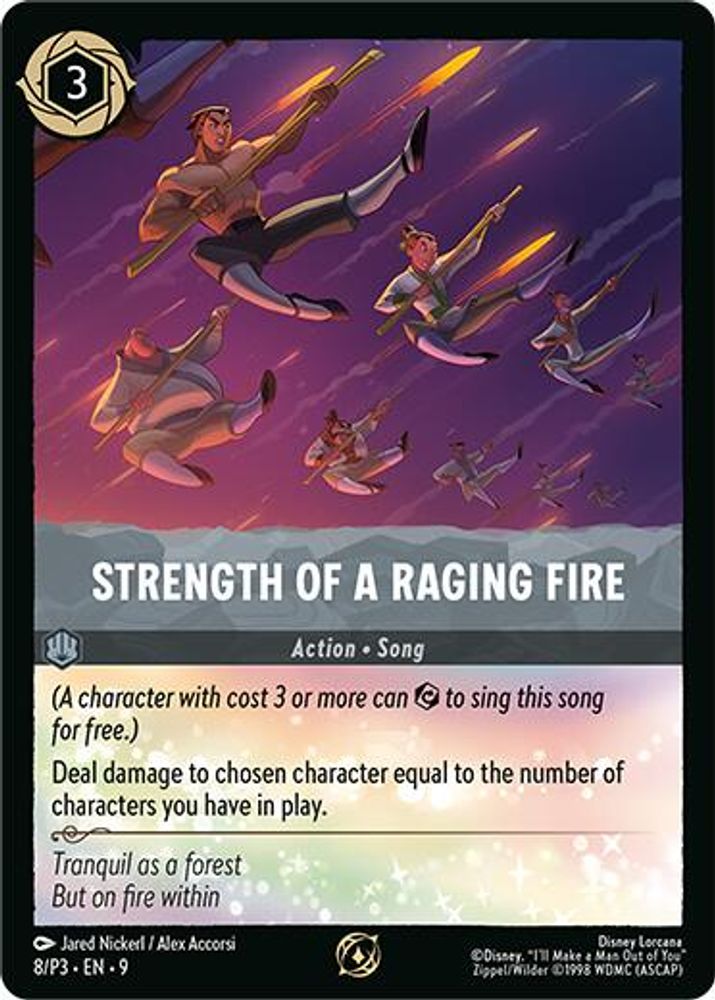 Strength of a Raging Fire