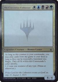 The Convention Enthusiast, Un-Known Event Playtest Cards