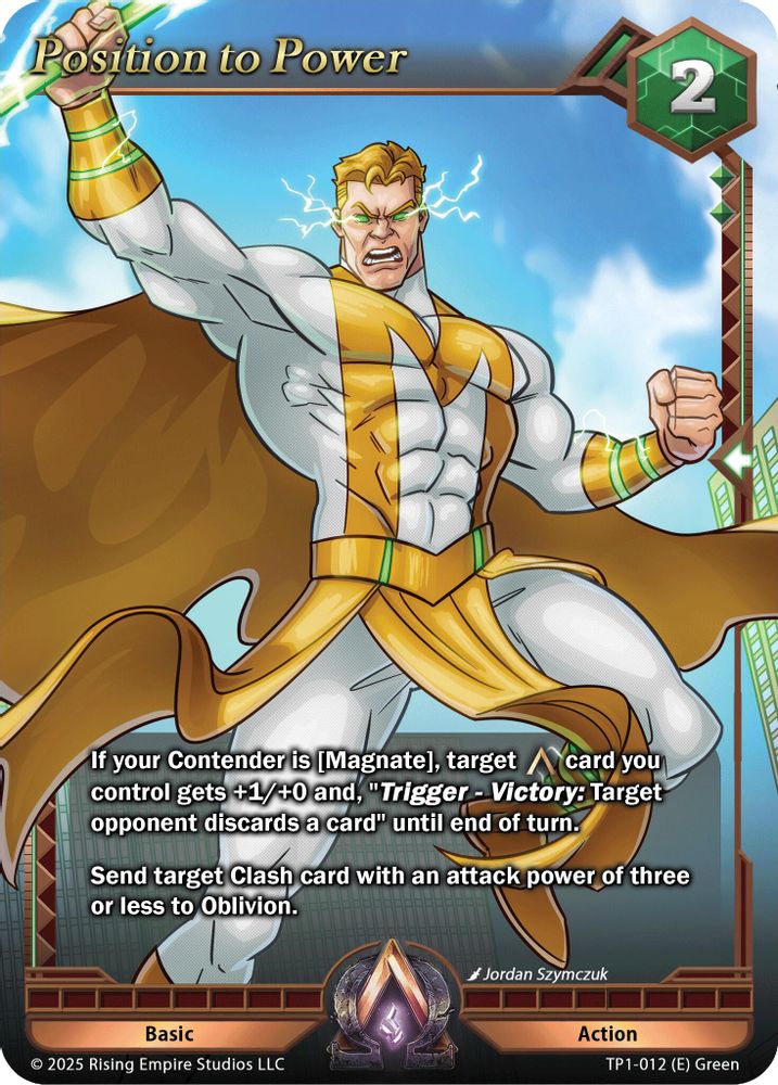 Position to Power, Foil, front