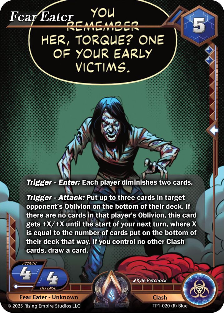 Fear Eater, Standard, front