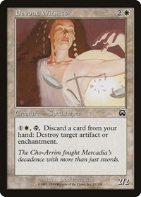 Devout Witness, Mercadian Masques