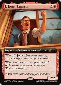 J. Jonah Jameson (Extended Art), Unique and Miscellaneous Promos