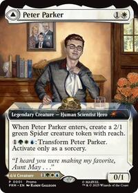 Peter Parker (Extended Art), Unique and Miscellaneous Promos