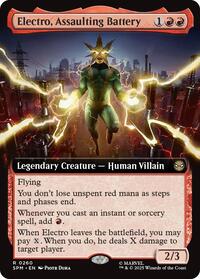 Electro, Assaulting Battery (Extended Art), Marvel's Spider-Man