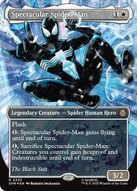 Spectacular Spider-Man (0235) (Borderless) (Textured Foil), Marvel's Spider-Man