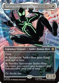 Spectacular Spider-Man (0238) (Borderless) (Textured Foil), Marvel's Spider-Man