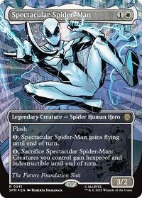 Spectacular Spider-Man (0241) (Borderless) (Textured Foil), Marvel's Spider-Man