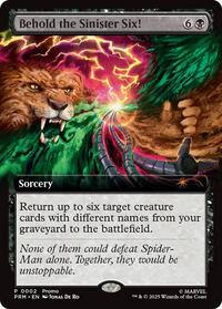 Behold the Sinister Six!, Unique and Miscellaneous Promos