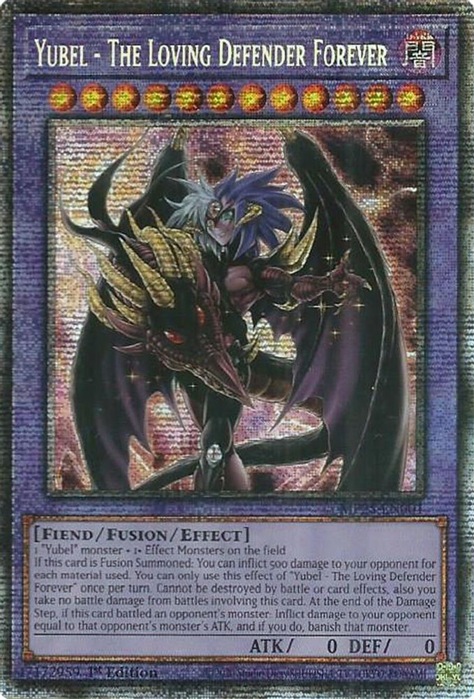 Yubel - The Loving Defender Forever, 1st-edition, front