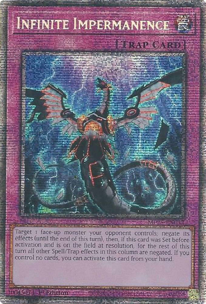 Infinite Impermanence, 1st-edition, front