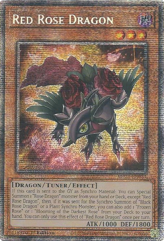 Red Rose Dragon, 1st-edition, front