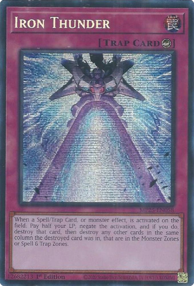Iron Thunder, 1st-edition, front