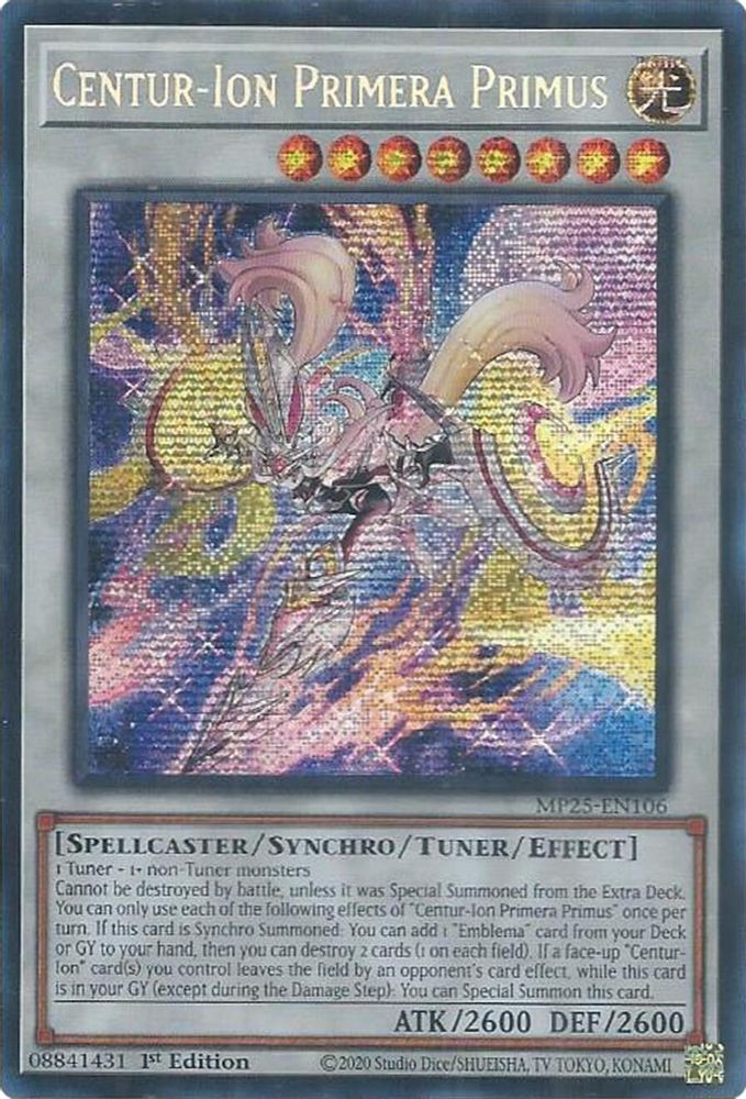 Centur-Ion Primera Primus, 1st-edition, front