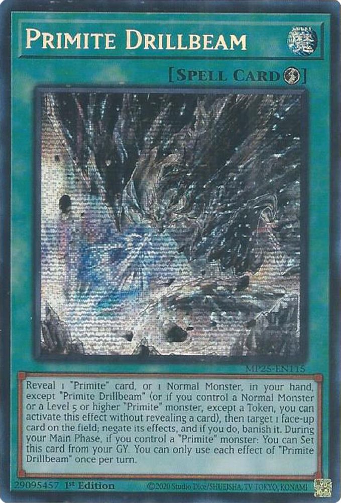 Primite Drillbeam, 1st-edition, front