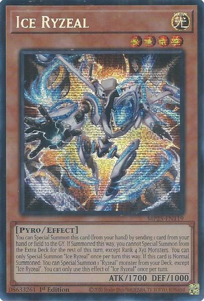 Ice Ryzeal, 1st-edition, front