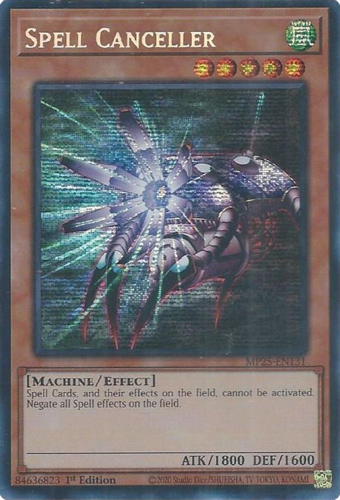 Spell Canceller, 1st-edition, front