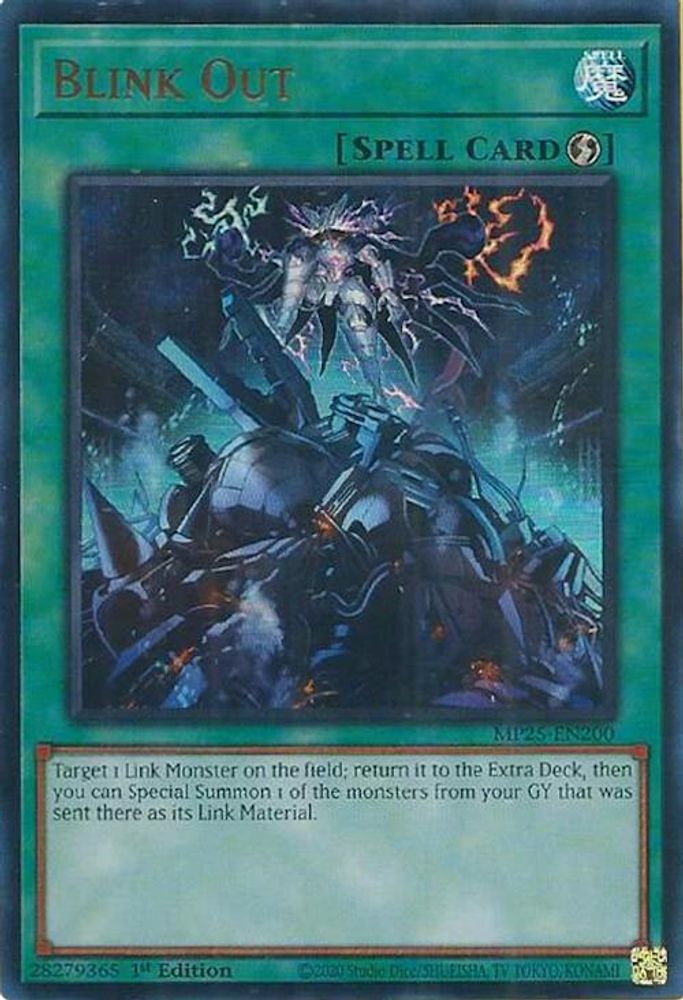 Blink Out, 1st-edition, front