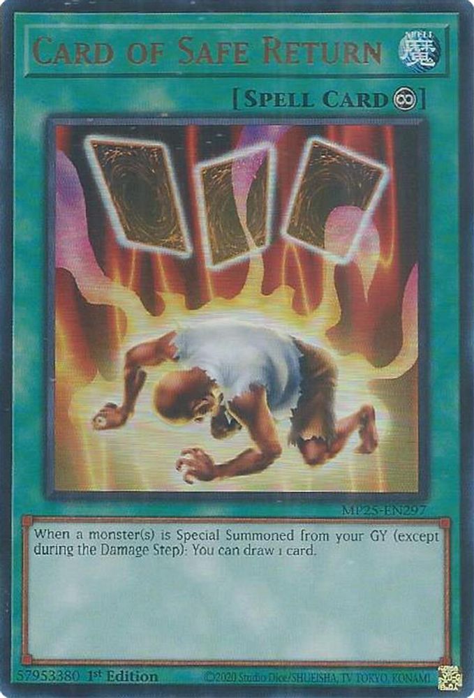 Card of Safe Return, 1st-edition, front