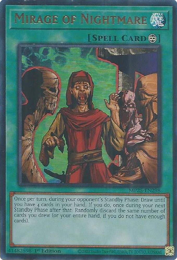 Mirage of Nightmare, 1st-edition, front