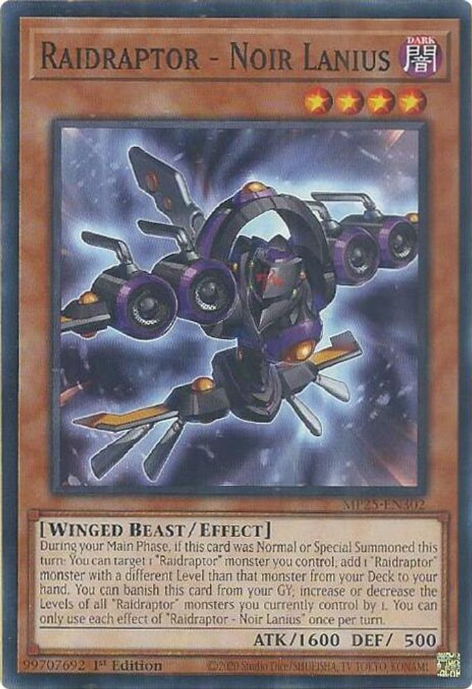 Raidraptor - Noir Lanius, 1st-edition, front