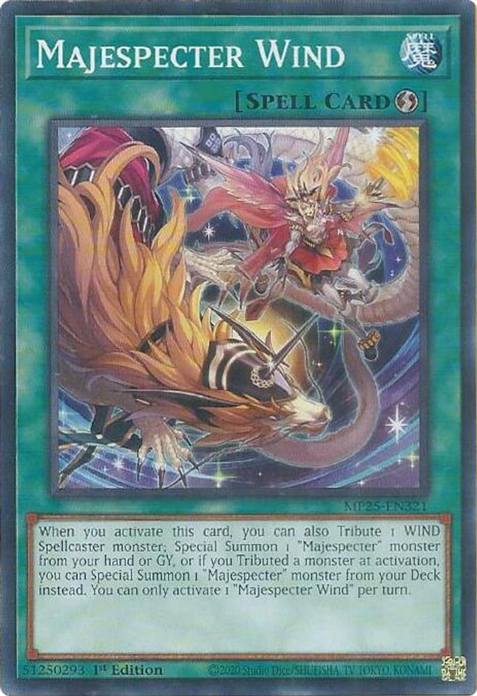 Majespecter Wind, 1st-edition, front