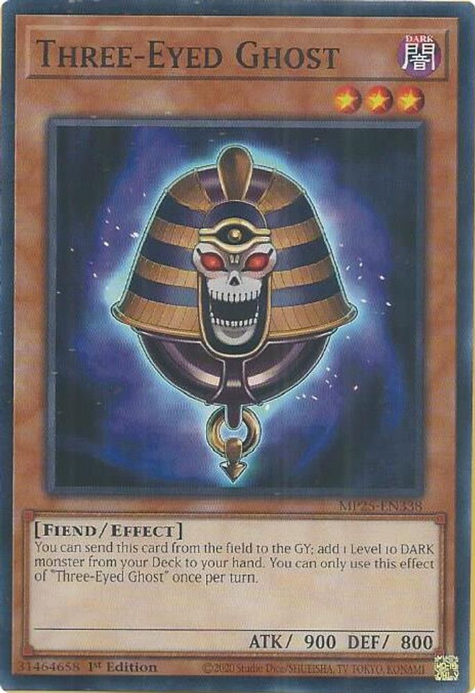 Three-Eyed Ghost, 1st-edition, front