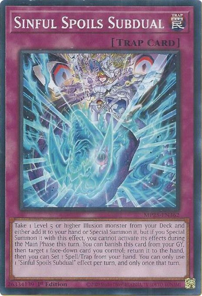 Sinful Spoils Subdual, 1st-edition, front