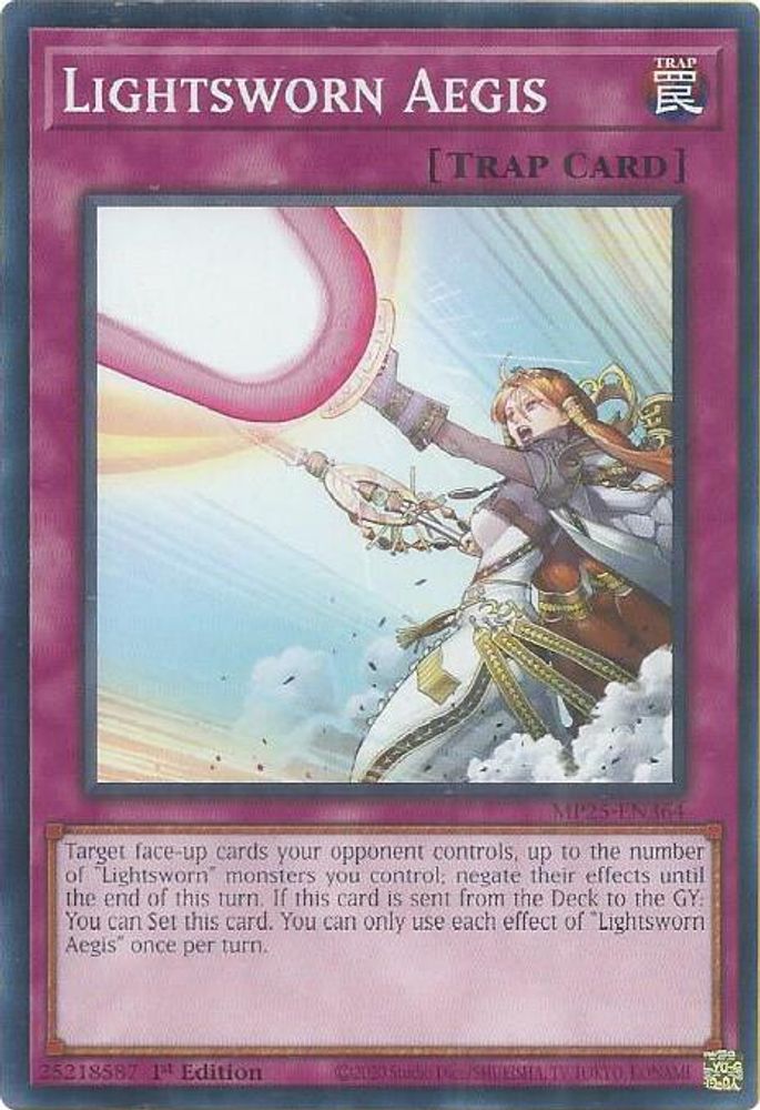 Lightsworn Aegis, 1st-edition, front