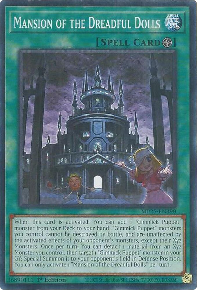 Mansion of the Dreadful Dolls, 1st-edition, front