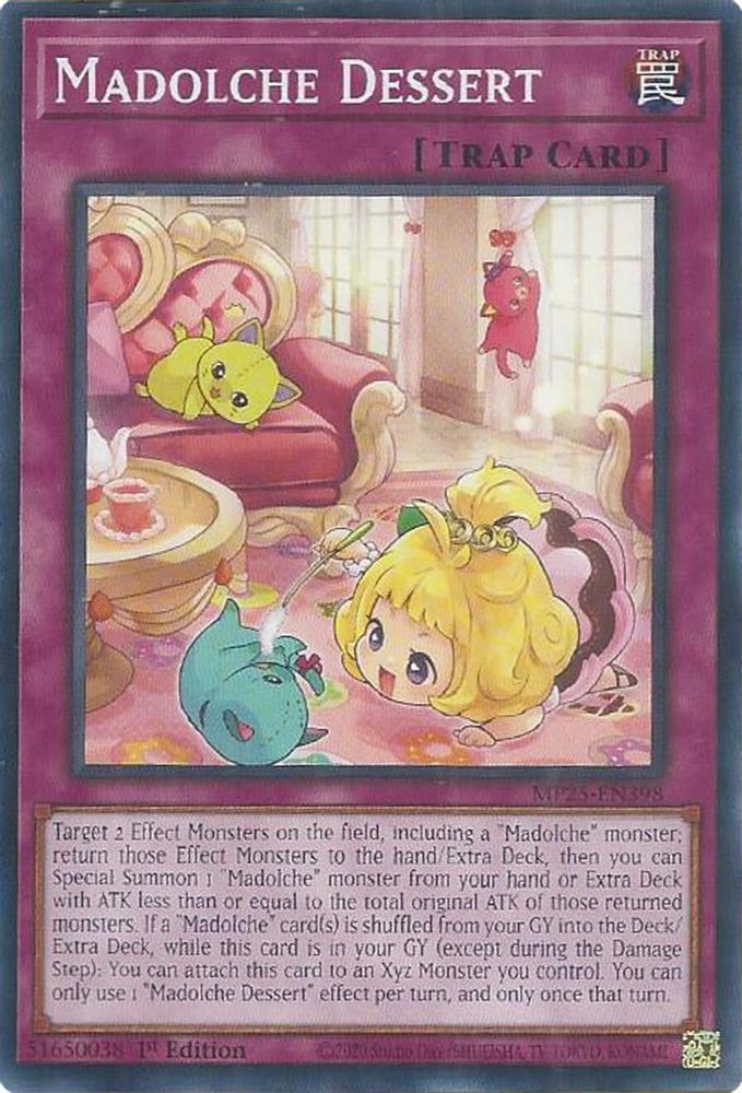 Madolche Dessert, 1st-edition, front